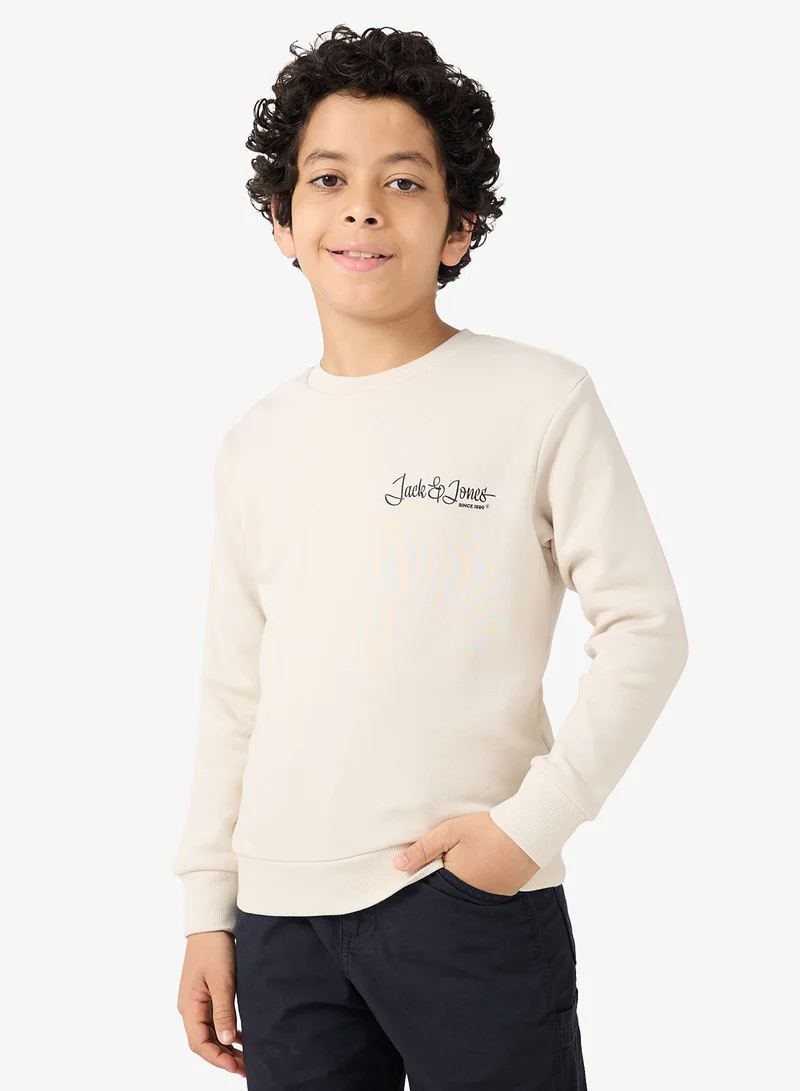 جاك وجونز جونيور كنزة جيوكي قطنية للأطفال